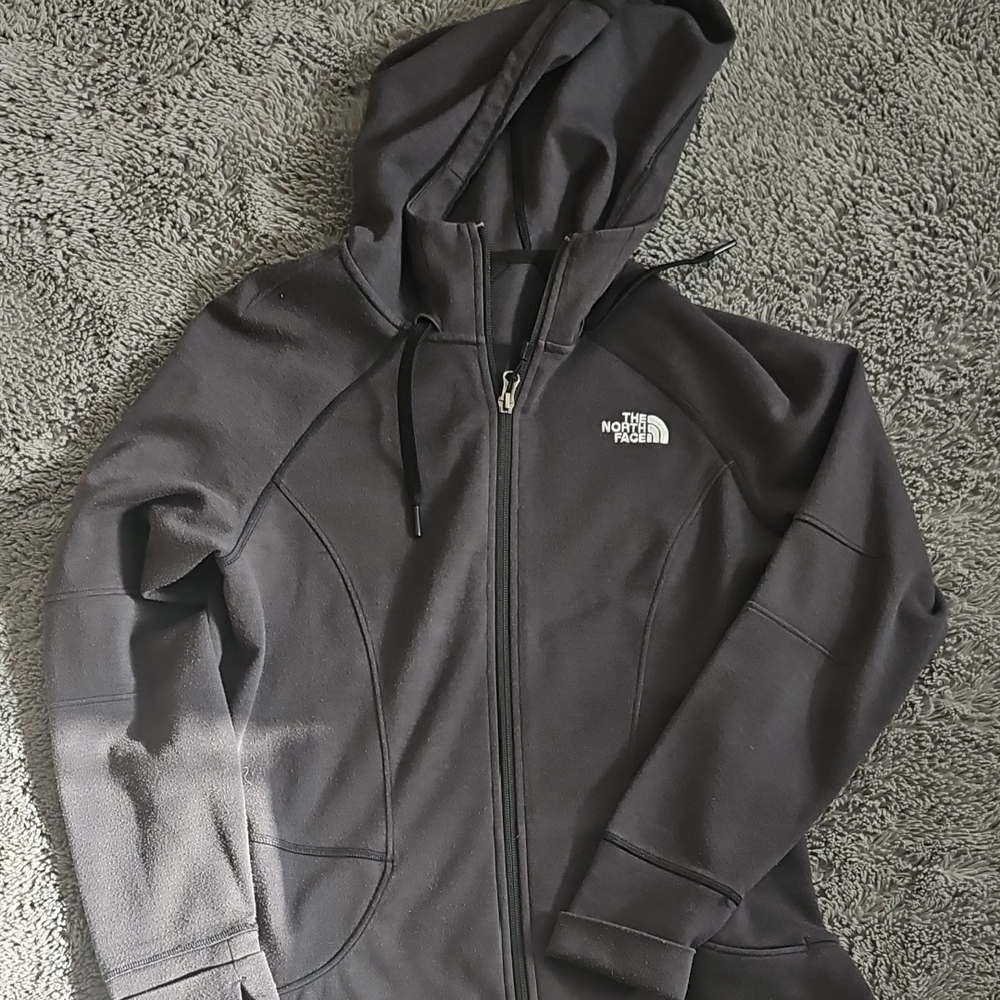 The North Face Charcoal Full-Zip Hoodie